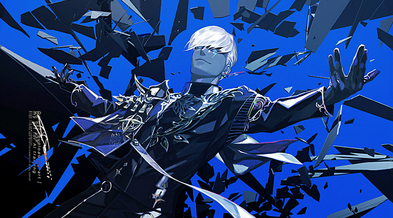 This is a pixiv picture whose title is ブロークンスカイ.