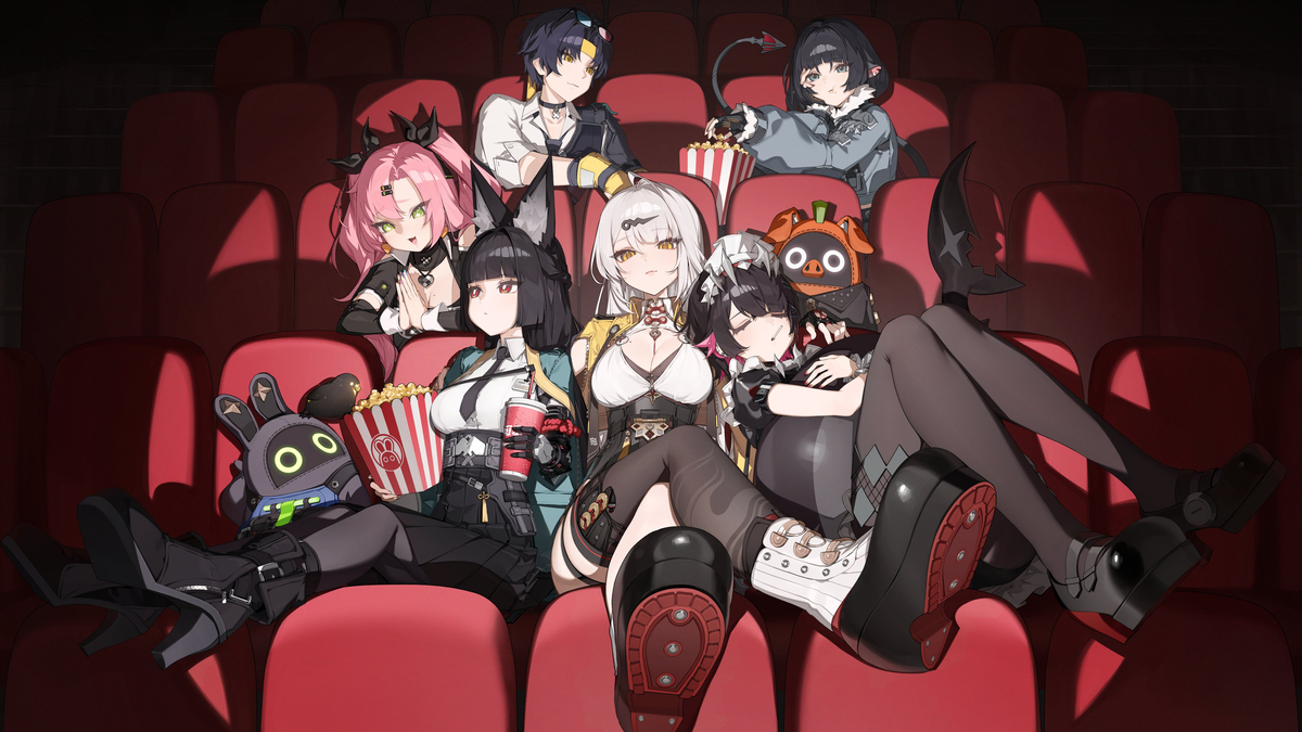 This is a pixiv picture whose title is ZZZ Anniversary 2025🎞️.
