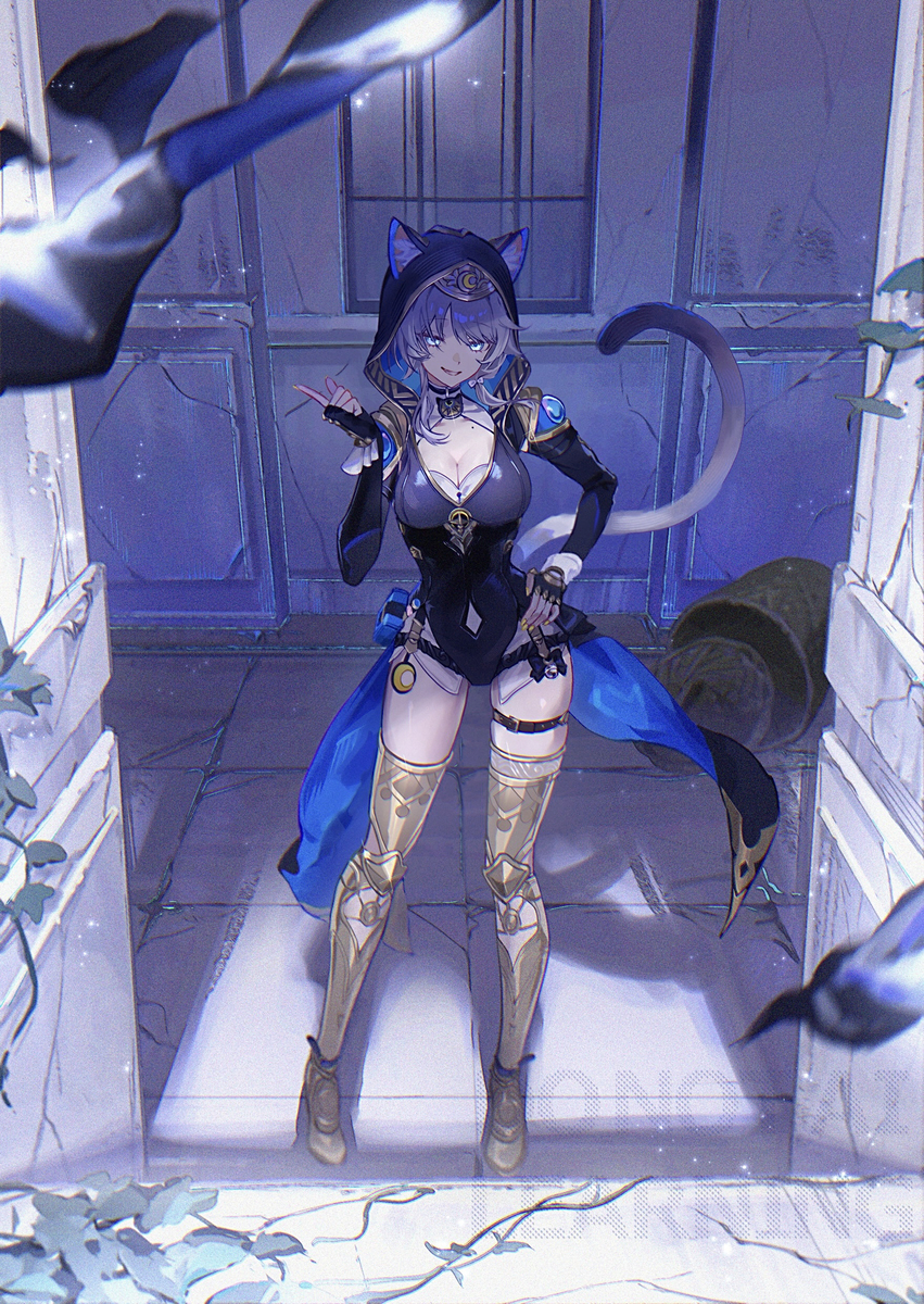 This is a pixiv picture whose title is 追いかけっこしよっか？.