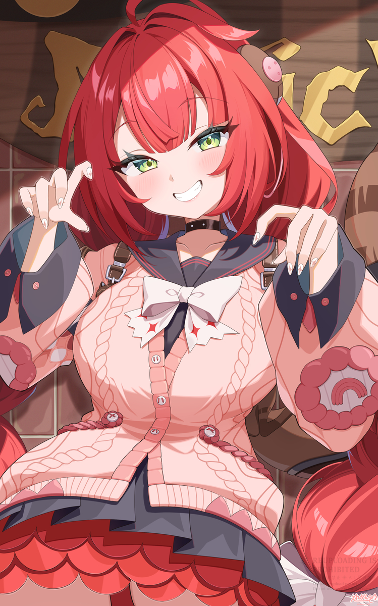 This is a pixiv picture whose title is 柚葉👻.