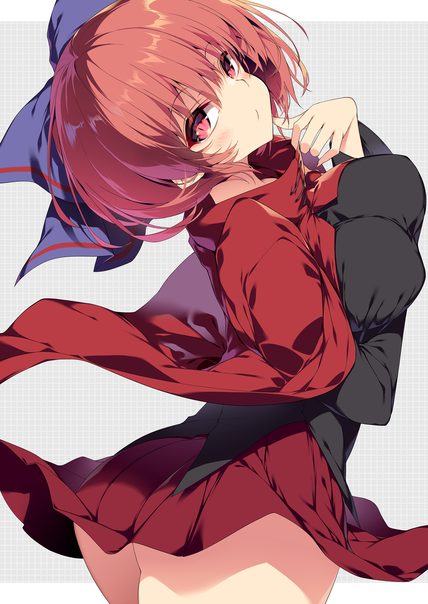 This is a pixiv picture whose title is 赤蛮奇.