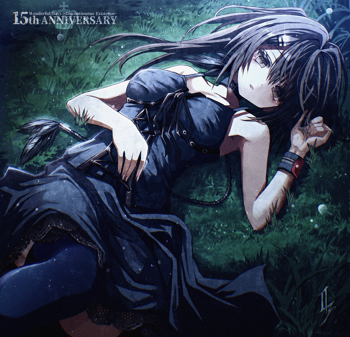 This is a pixiv picture whose title is 素晴らしき日々~不連続存在~ 15th anniversary.