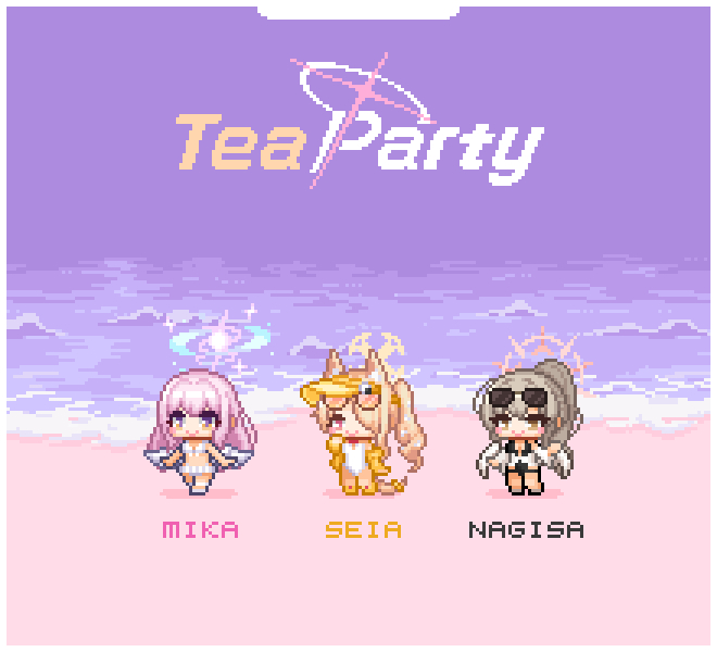 This is a pixiv picture whose title is Tea Party.