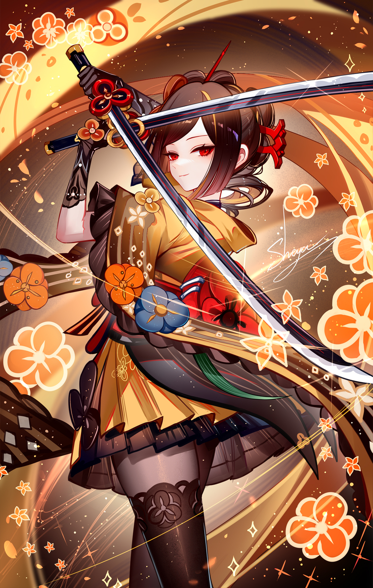 This is a pixiv picture whose title is day100.