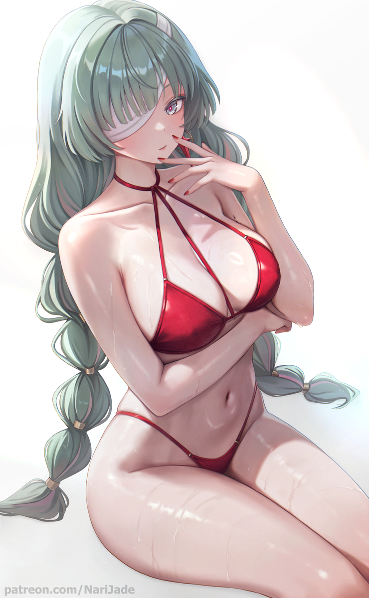 This is a pixiv picture whose title is Bikini Phrolova.