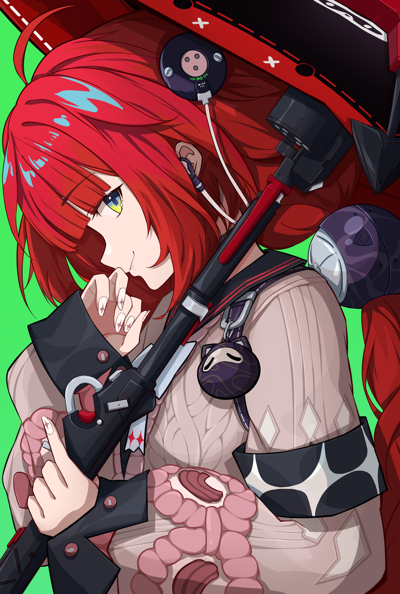 This is a pixiv picture whose title is 浮波柚叶-绝区零.
