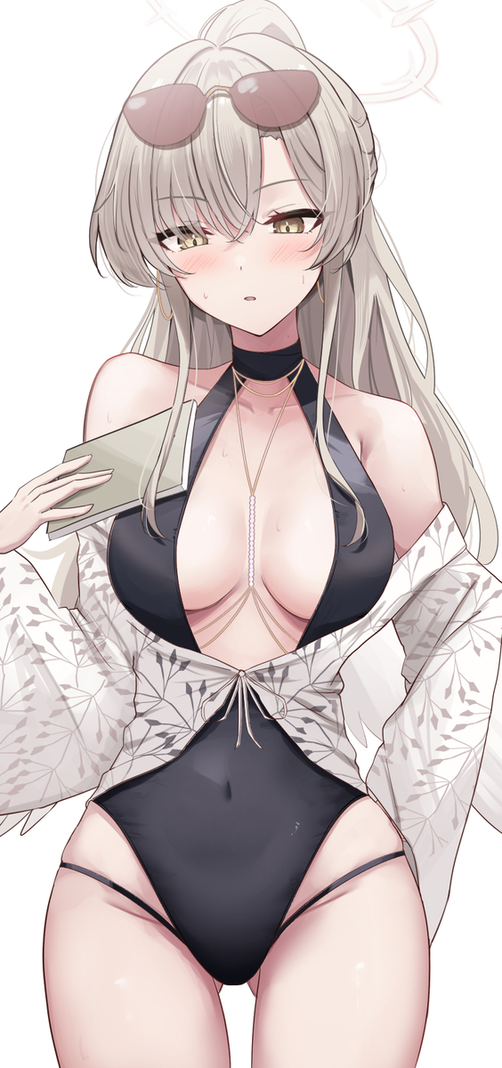This is a pixiv picture whose title is 水着ナギサ.