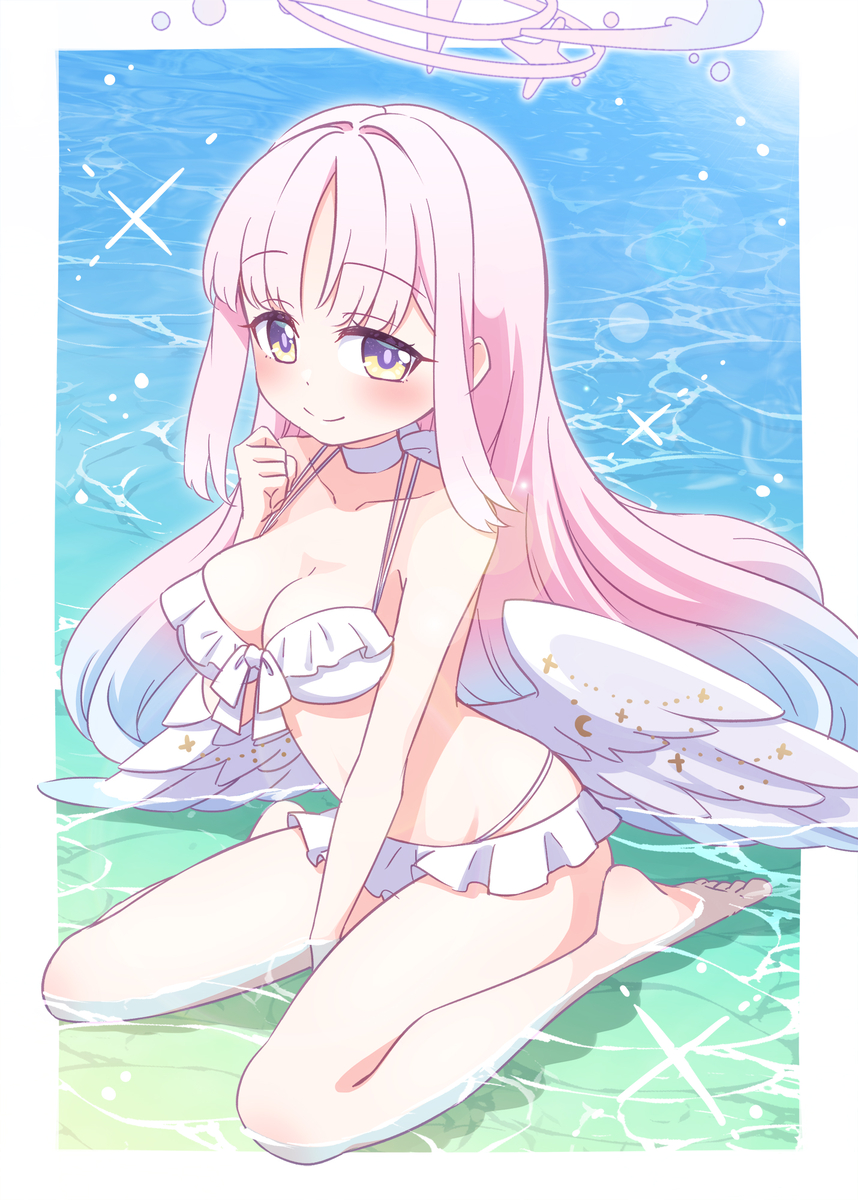 This is a pixiv picture whose title is 水着ミカ.