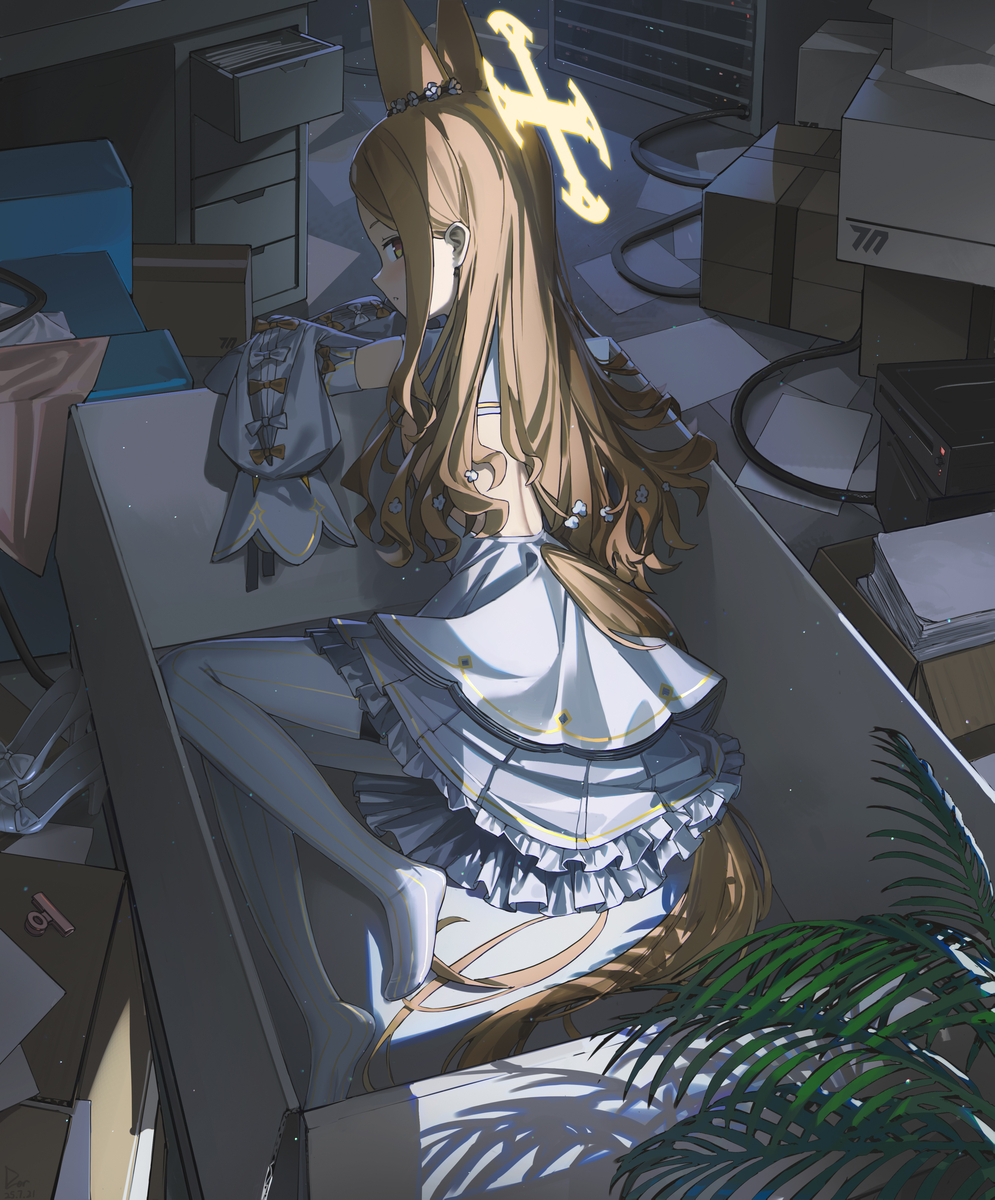 This is a pixiv picture whose title is 【蔚蓝档案】圣娅.
