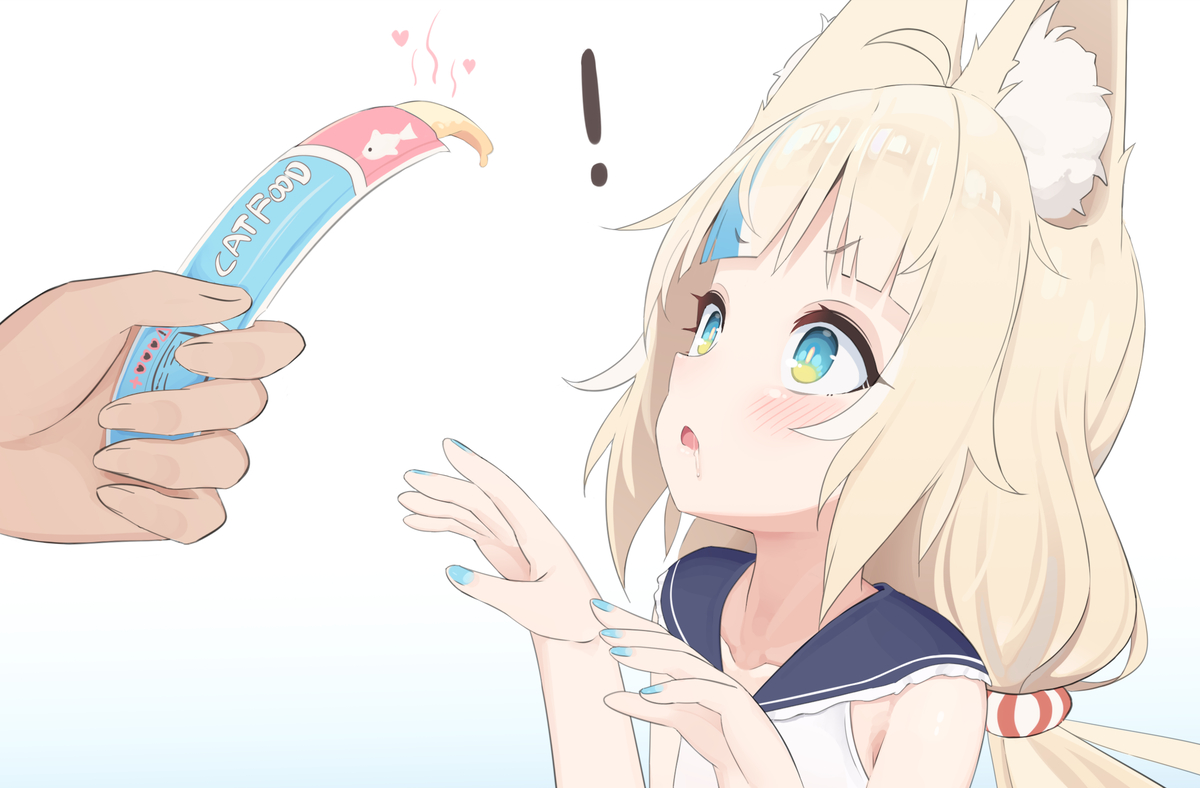 This is a pixiv picture whose title is catfood(.