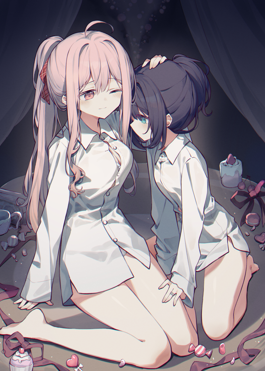 This is a pixiv picture whose title is パジャマのさとしお.