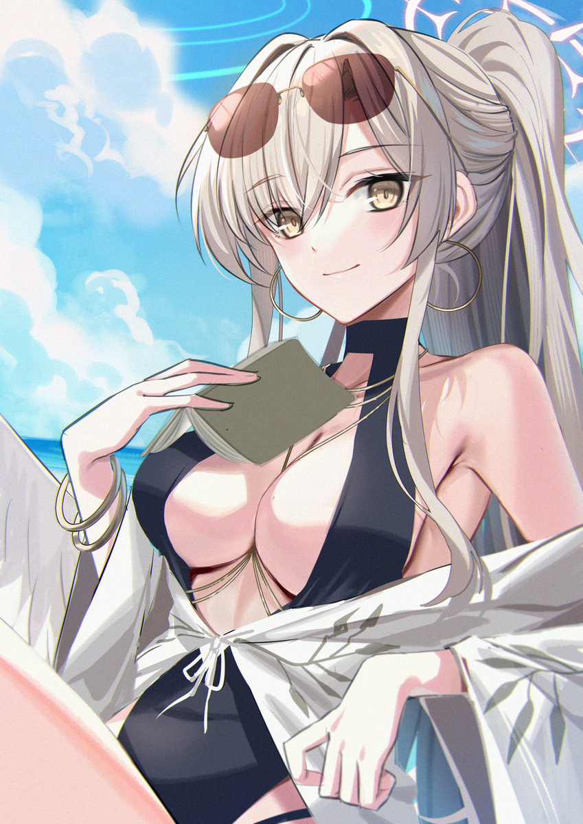 This is a pixiv picture whose title is 桐藤ナギサ.