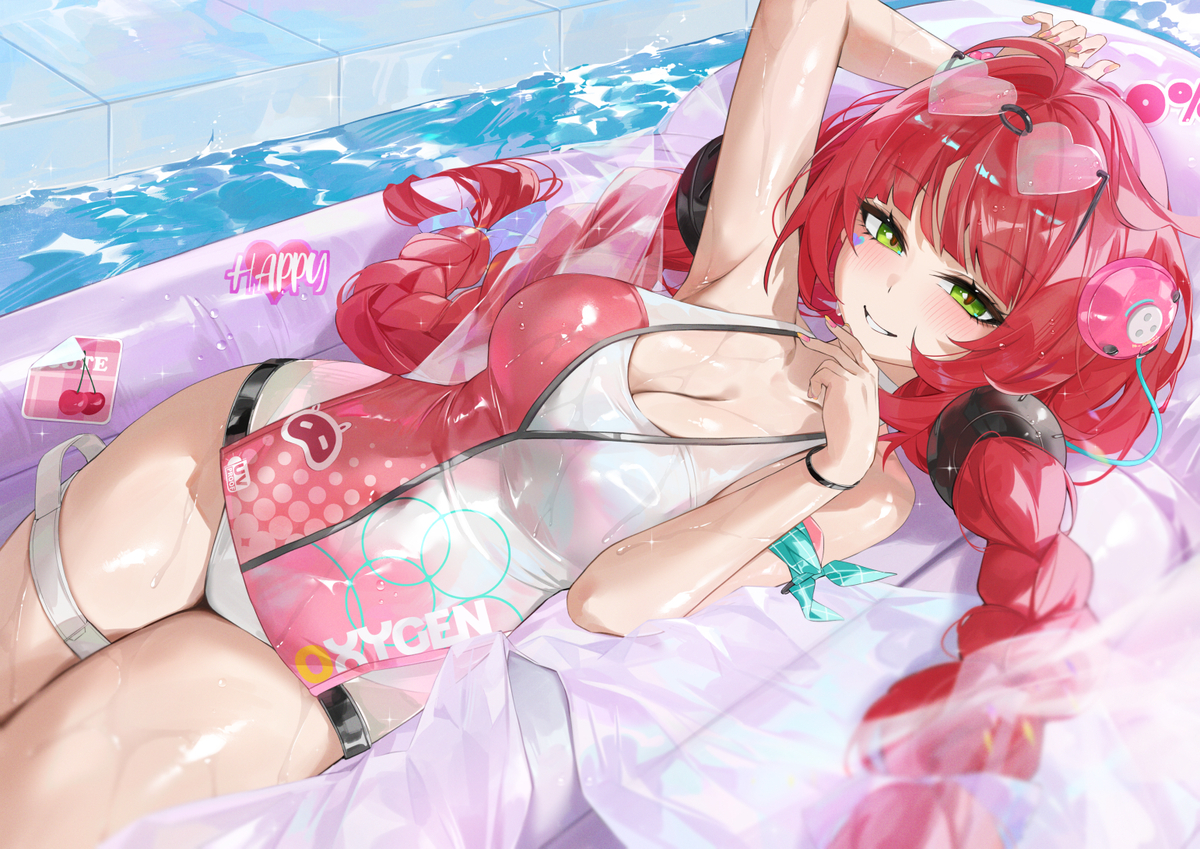 This is a pixiv picture whose title is 浮波柚葉.