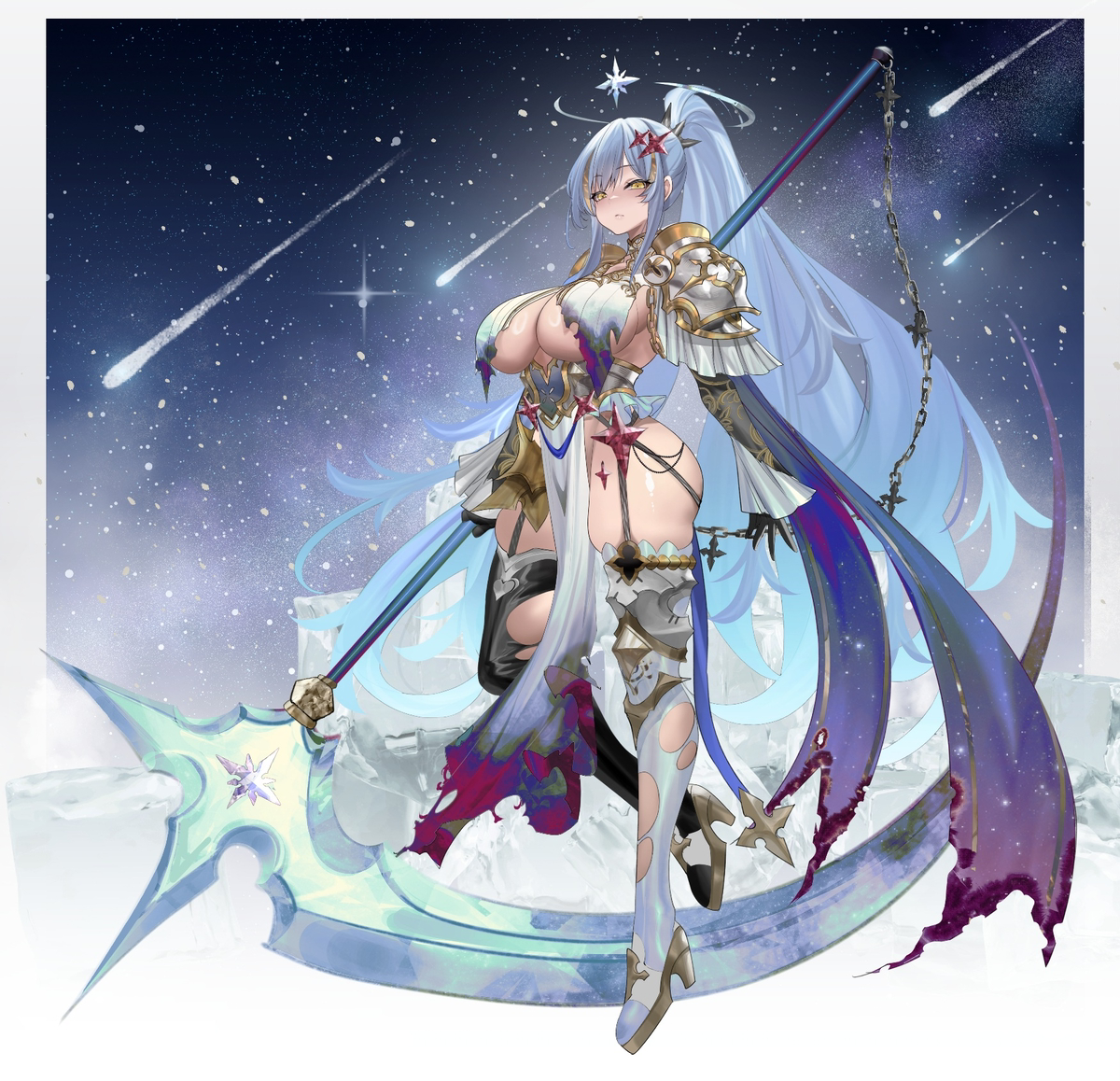 This is a pixiv picture whose title is SKEB.