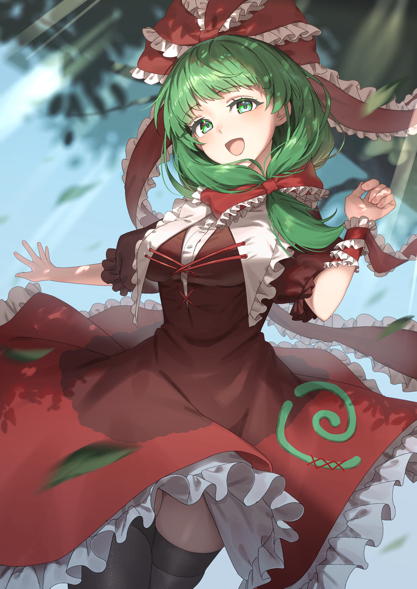 This is a pixiv picture whose title is 鍵山雛.