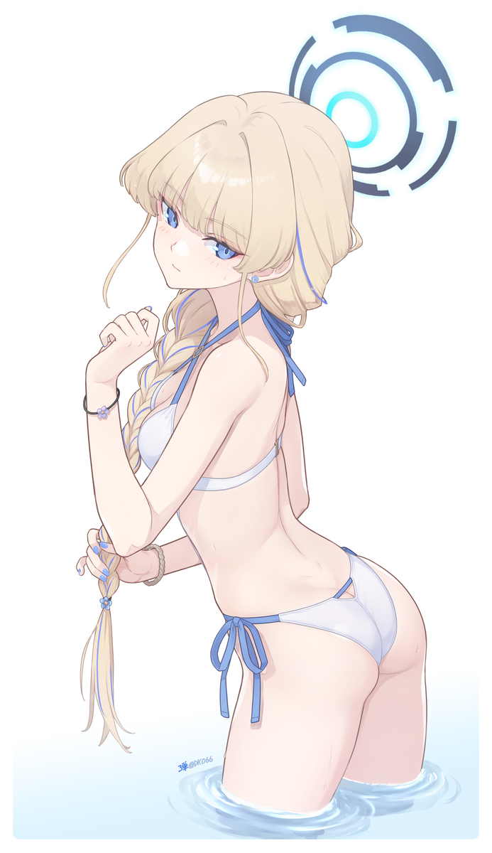 This is a pixiv picture whose title is 水着トキ✨✨.