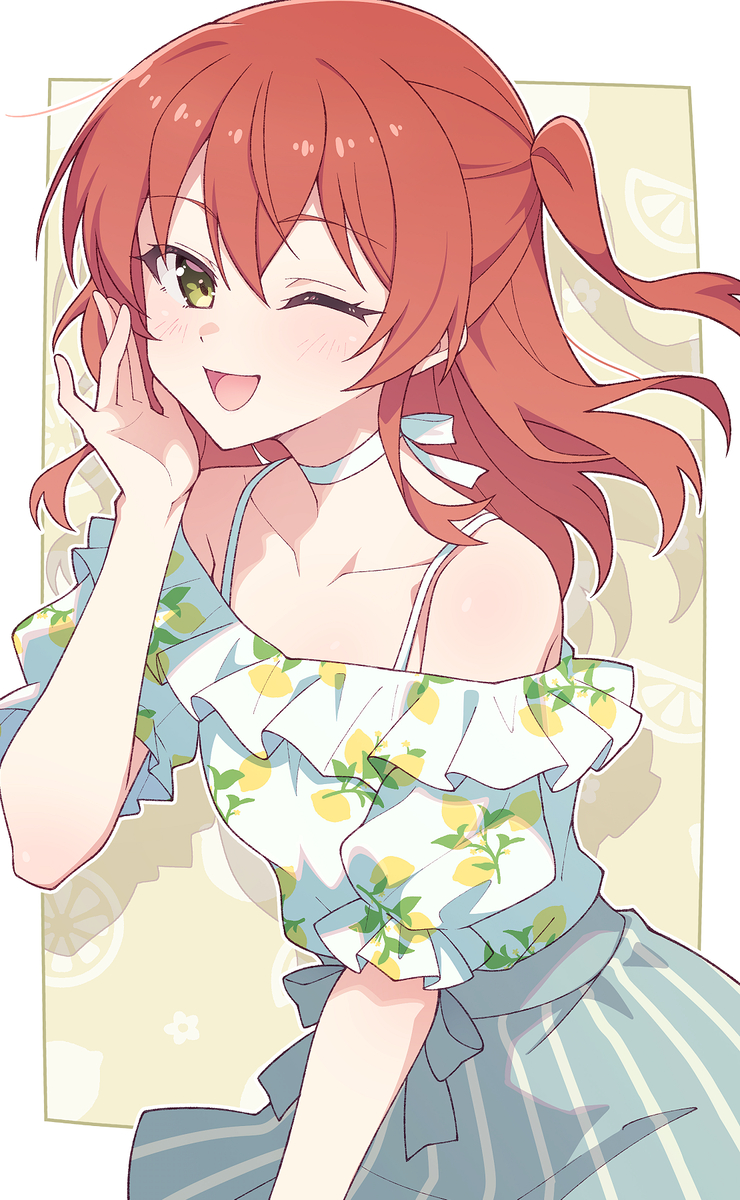 This is a pixiv picture whose title is 🍋喜多ちゃん.