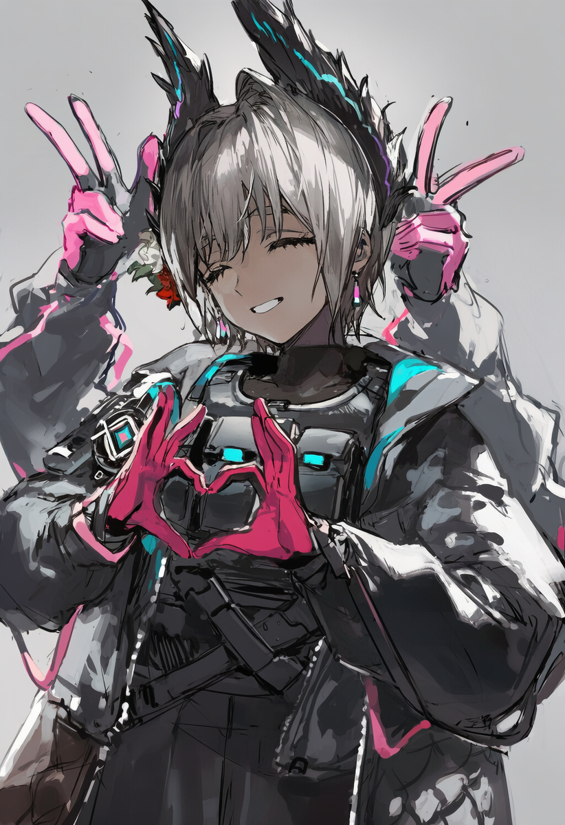 This is a pixiv picture whose title is 四手霸王.