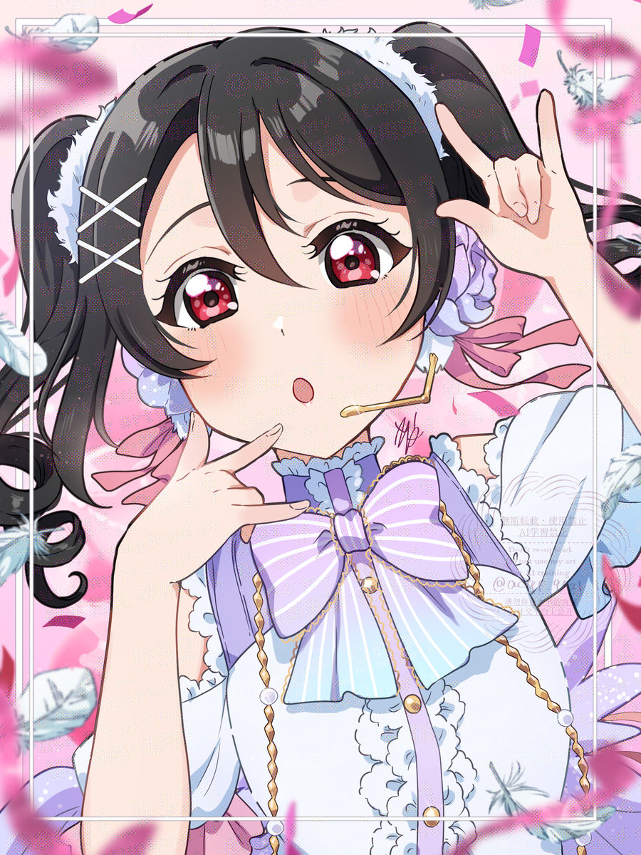 This is a pixiv picture whose title is にこちゃんお誕生日おめでとうございます！.