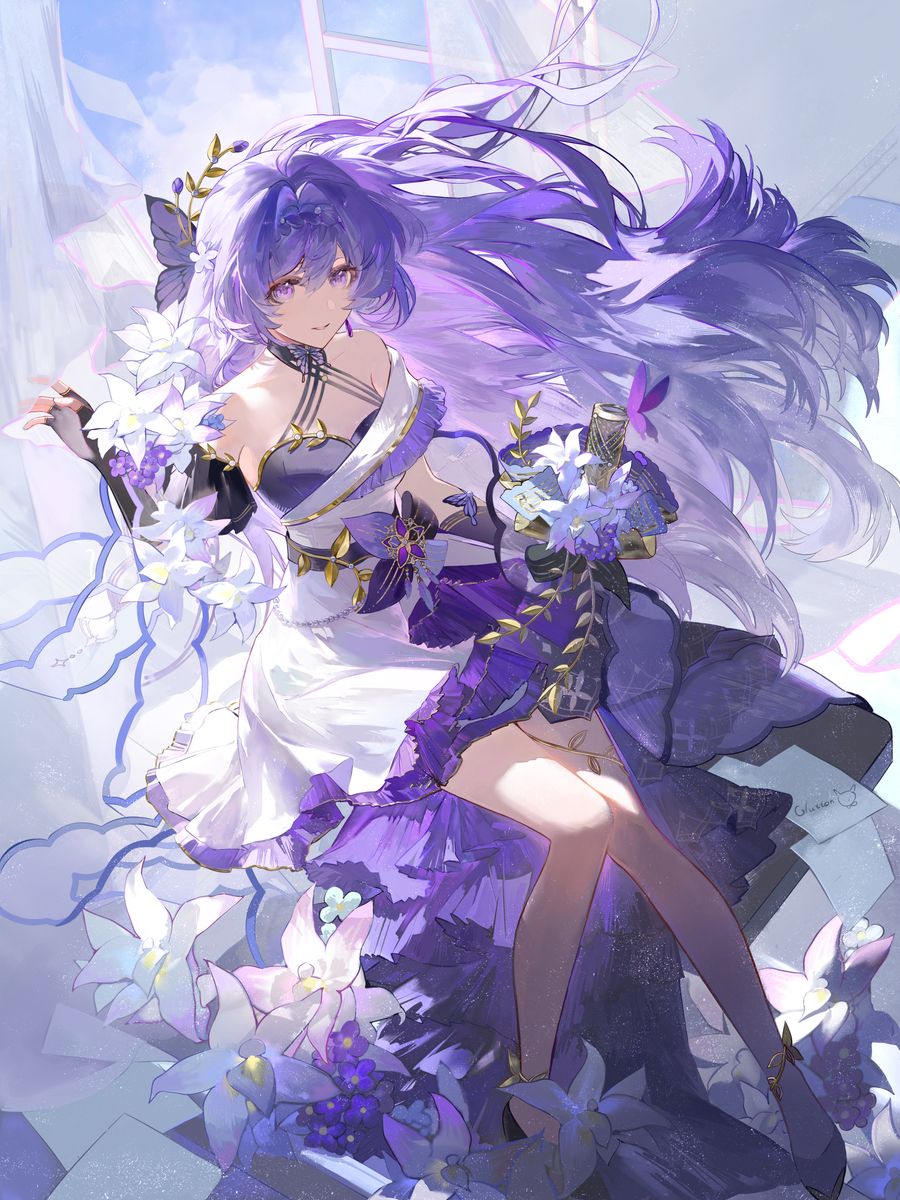 This is a pixiv picture whose title is commission.