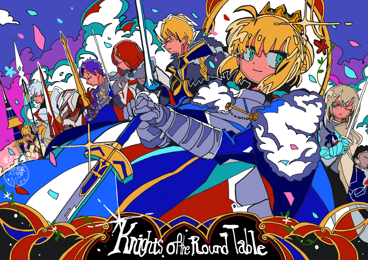 This is a pixiv picture whose title is fgo最近描いたやつ.
