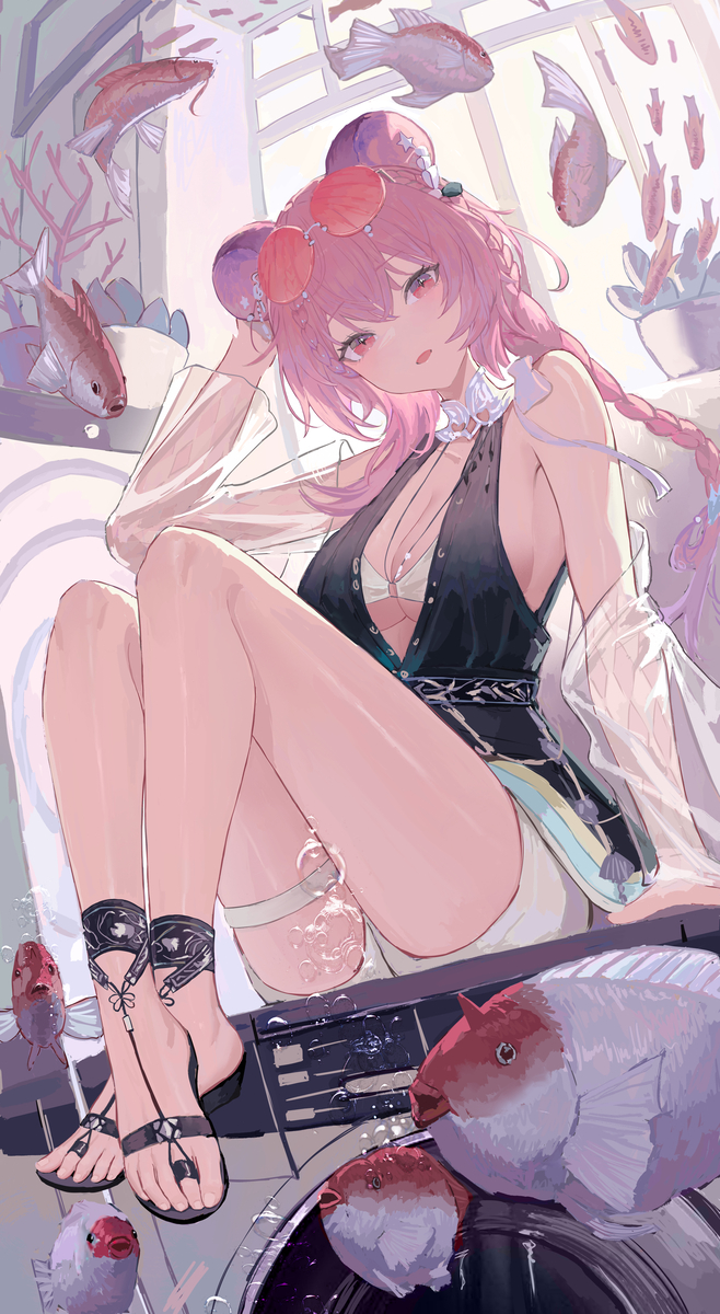 This is a pixiv picture whose title is 林.