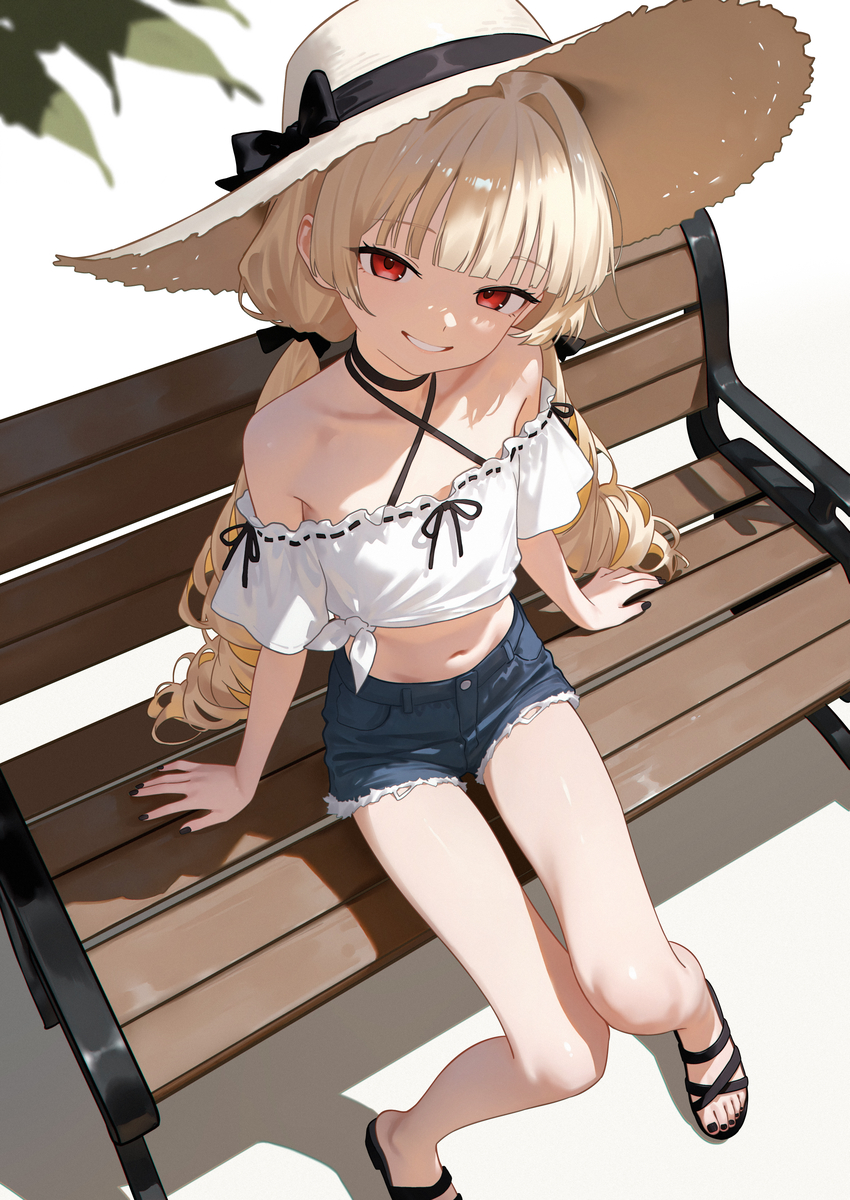 This is a pixiv picture whose title is OC.