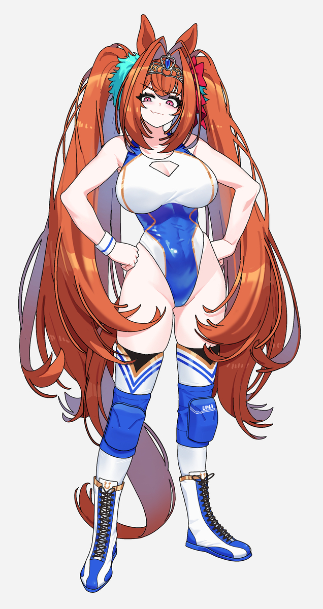 This is a pixiv picture whose title is ダイワスカーレット.
