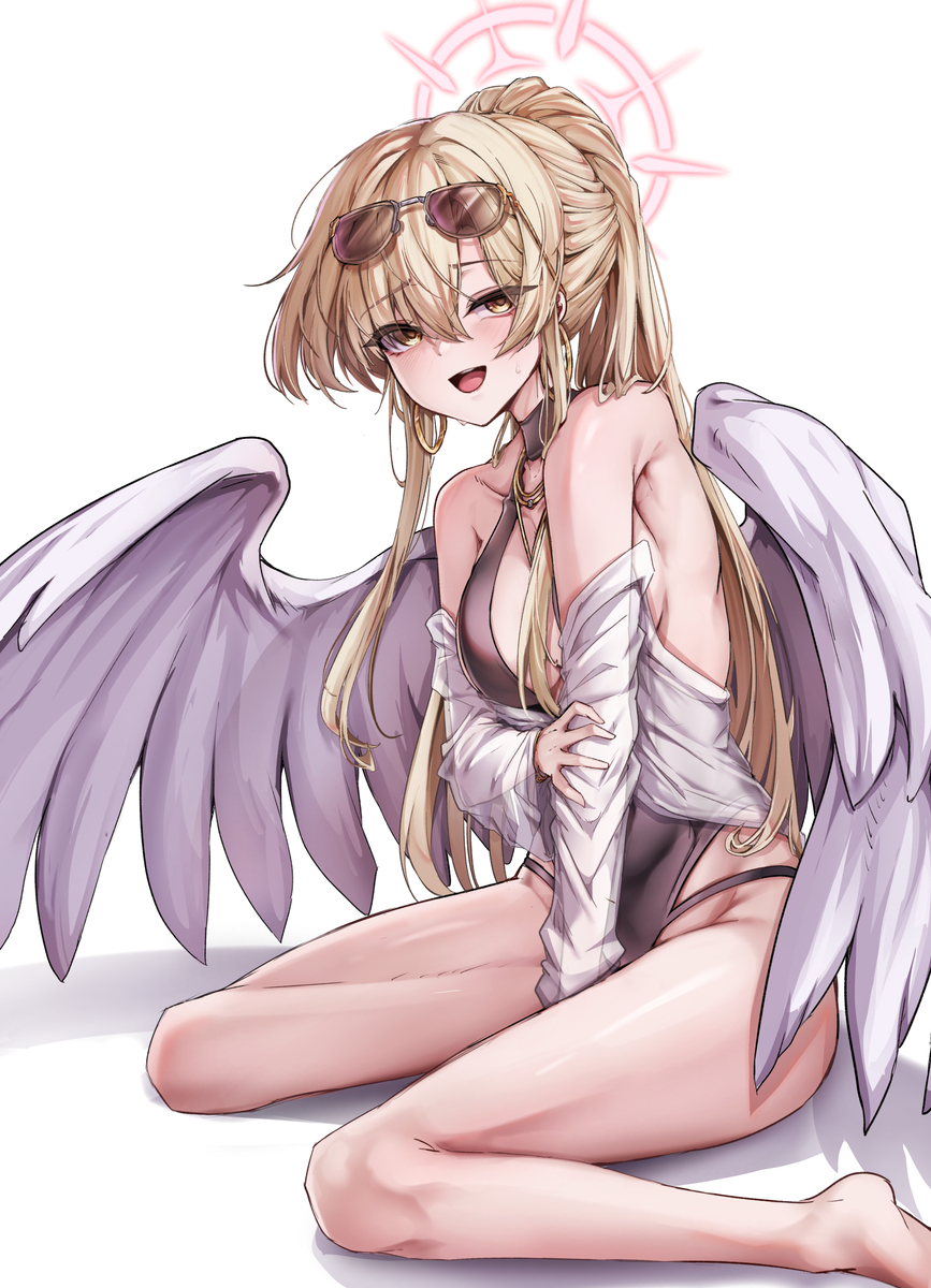 This is a pixiv picture whose title is 수나기.