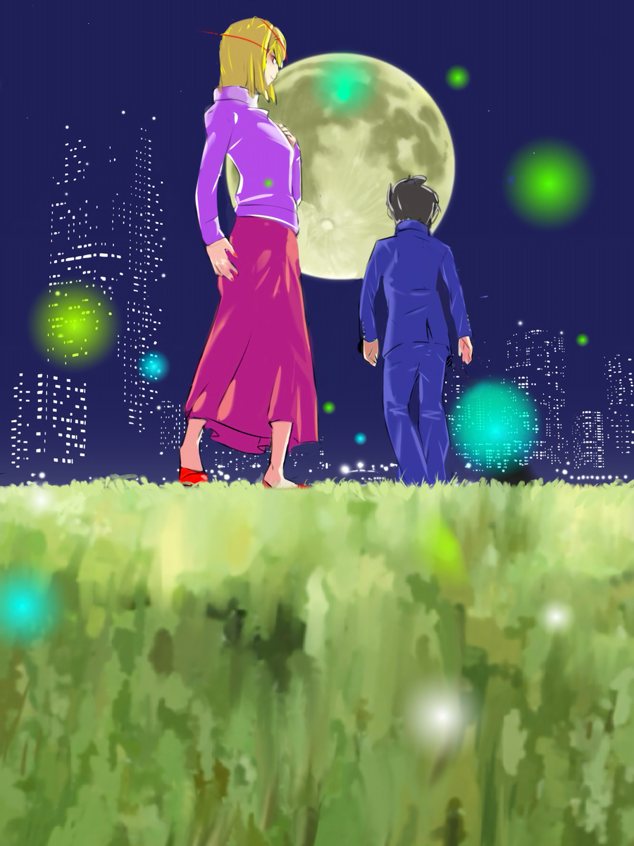 This is a pixiv picture whose title is 生命線.