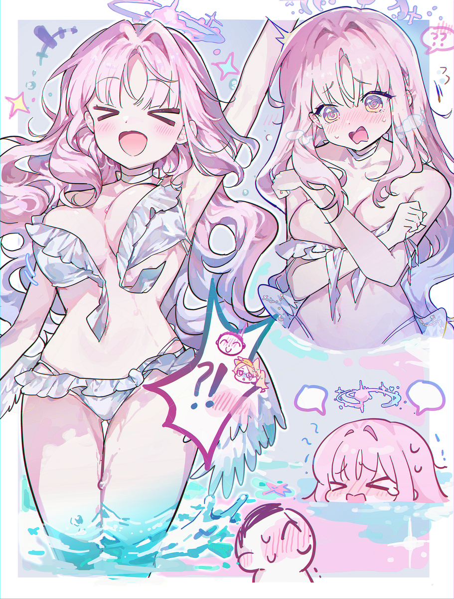This is a pixiv picture whose title is ミカ💗.