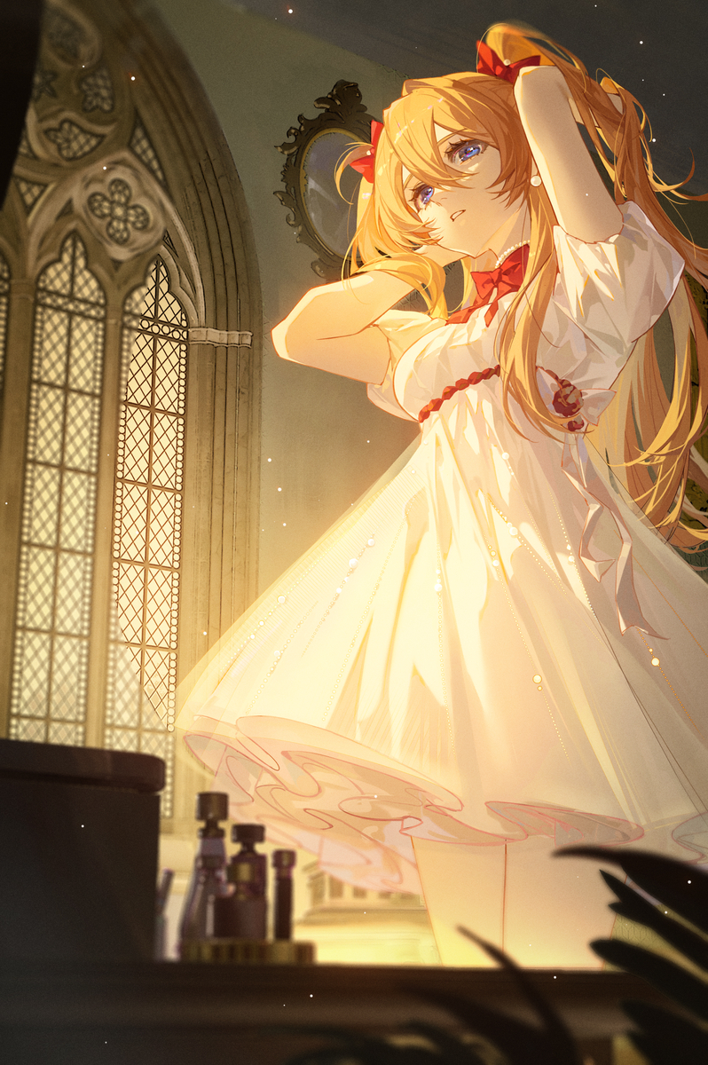 This is a pixiv picture whose title is ASUKA组图.