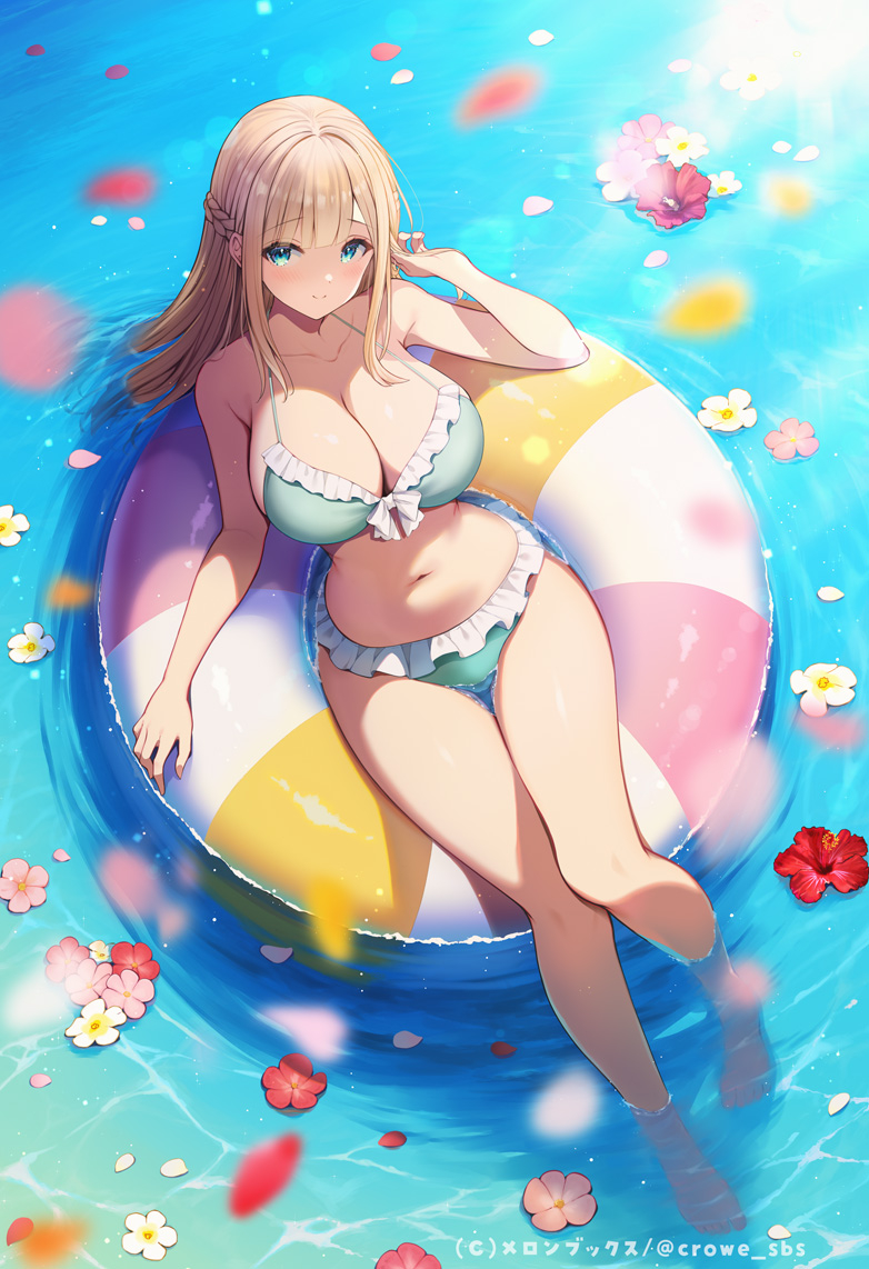 This is a pixiv picture whose title is 夏のお嬢様.