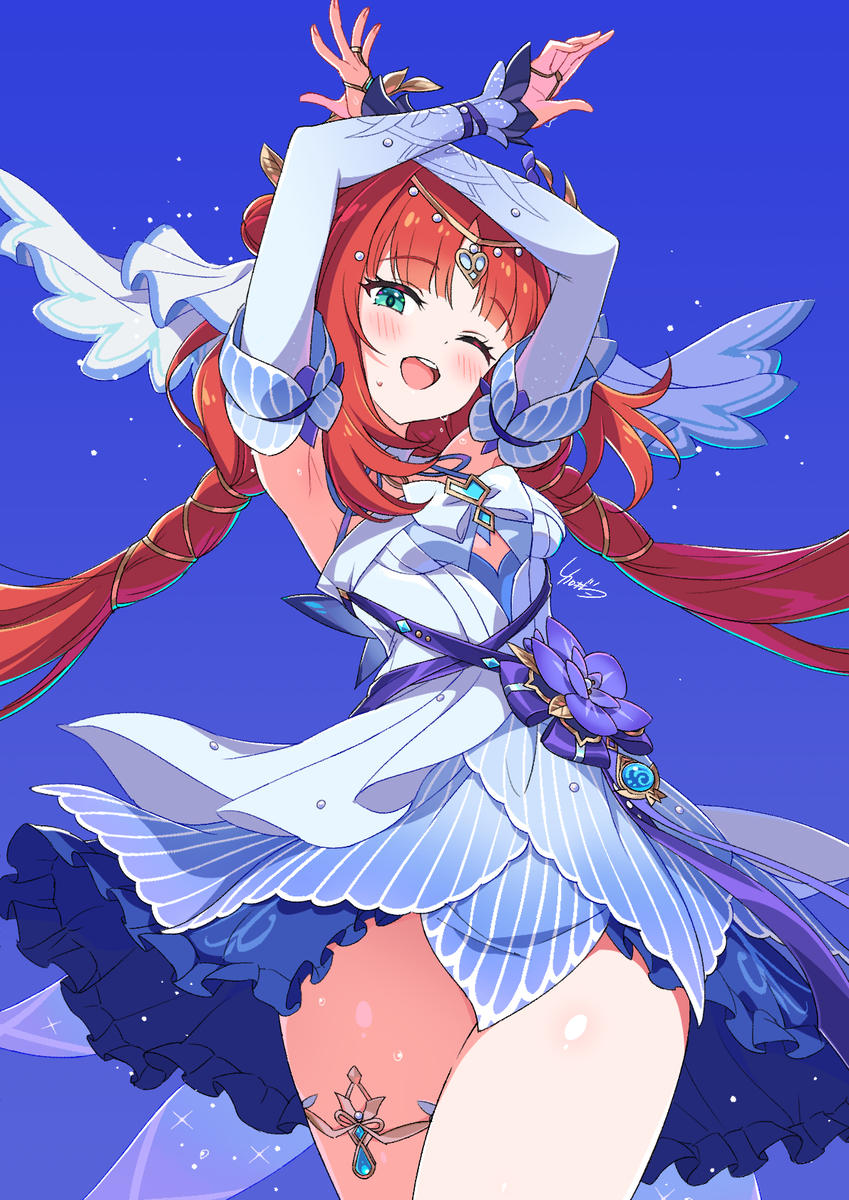 This is a pixiv picture whose title is ニィロウ.