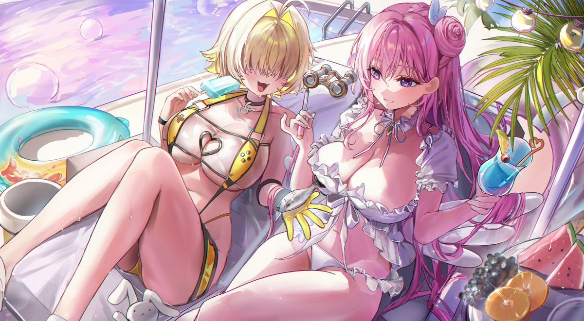 This is a pixiv picture whose title is ドロシー & エレグ.