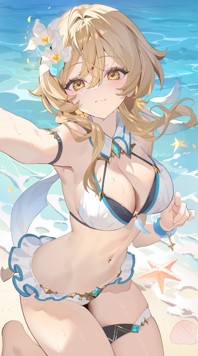 This is a pixiv picture whose title is セルフィー蛍🌺.