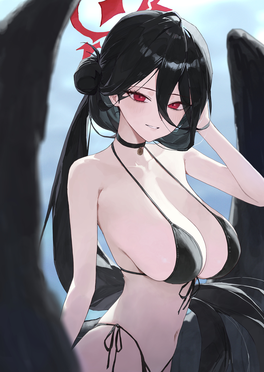 This is a pixiv picture whose title is hasumi.
