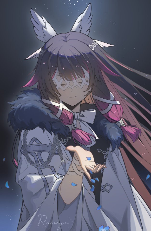 This is a pixiv picture whose title is 原神 少女哥伦比娅.