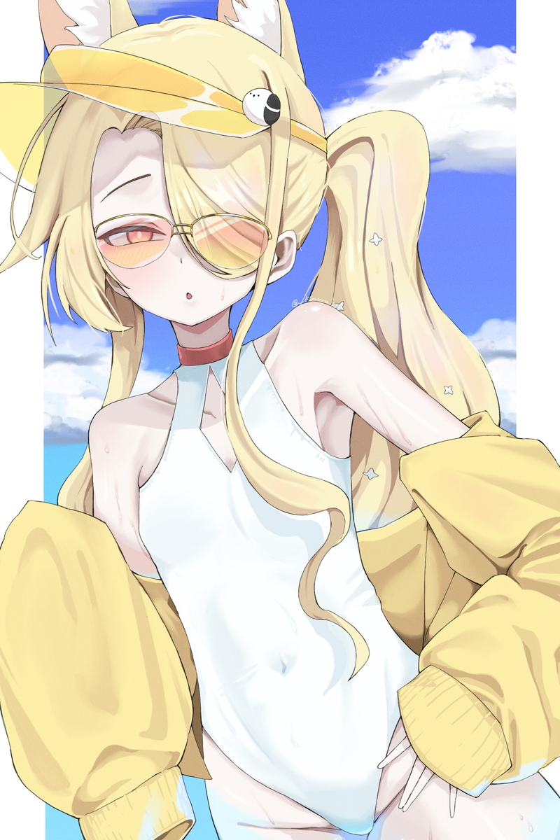 This is a pixiv picture whose title is 水着セイア.