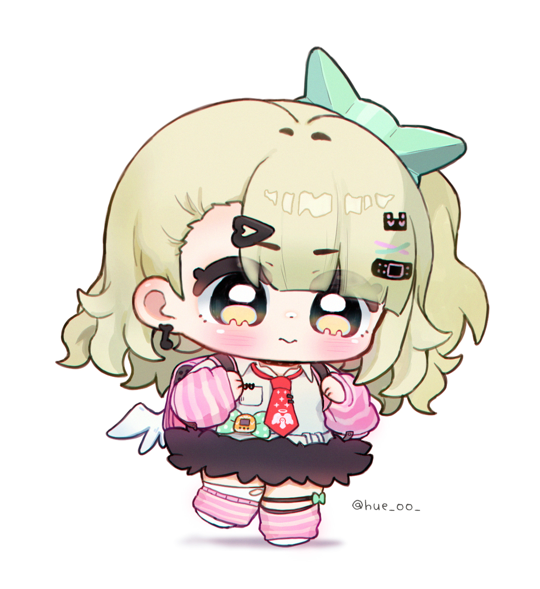 This is a pixiv picture whose title is 👼.
