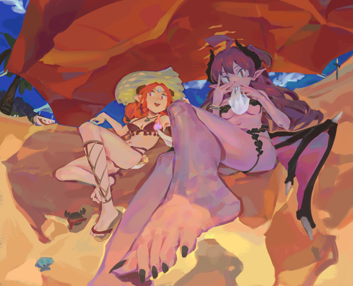 This is a pixiv picture whose title is Y&M.