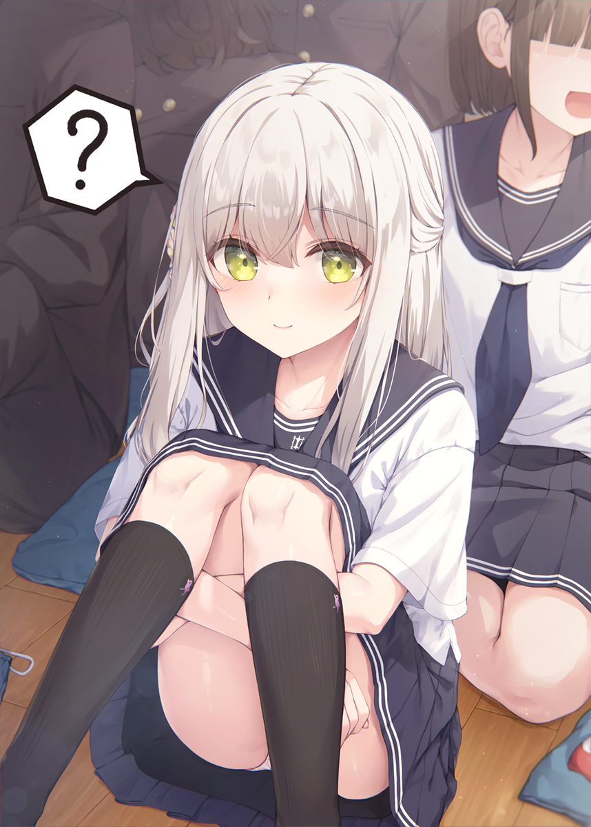 This is a pixiv picture whose title is 全校集会.