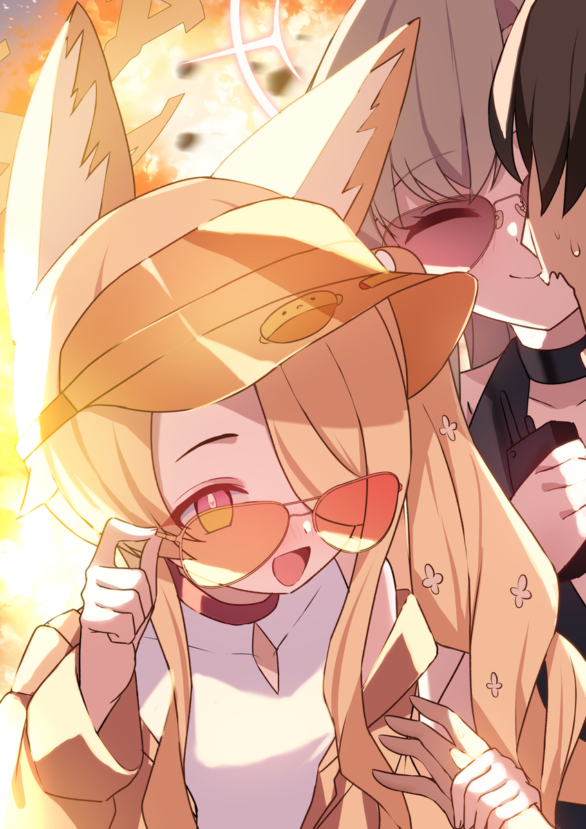 This is a pixiv picture whose title is 燃えるような恋をしよっ！？.