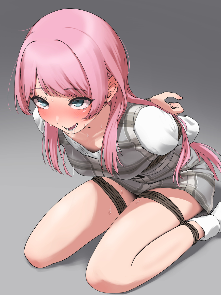 This is a pixiv picture whose title is 愛音　拘束　2.