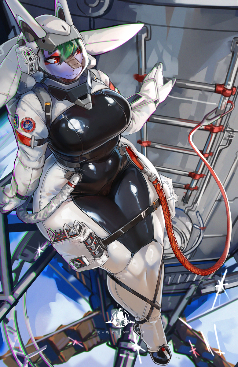 This is a pixiv picture whose title is 太空鱼.
