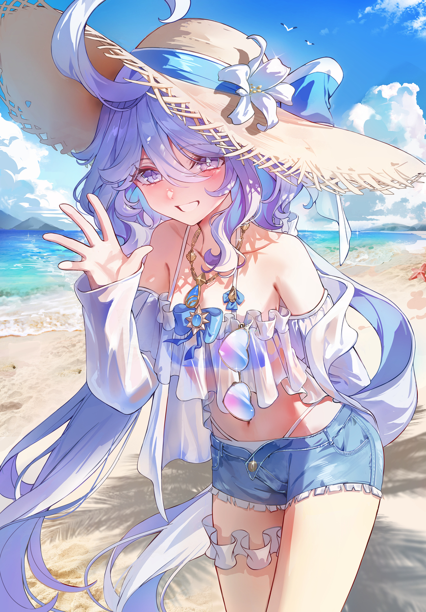 This is a pixiv picture whose title is furina.