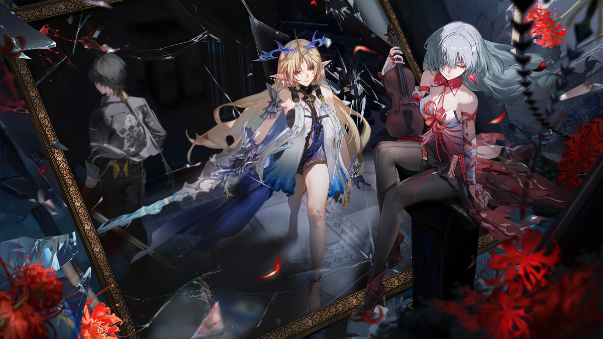 This is a pixiv picture whose title is 弗洛洛.