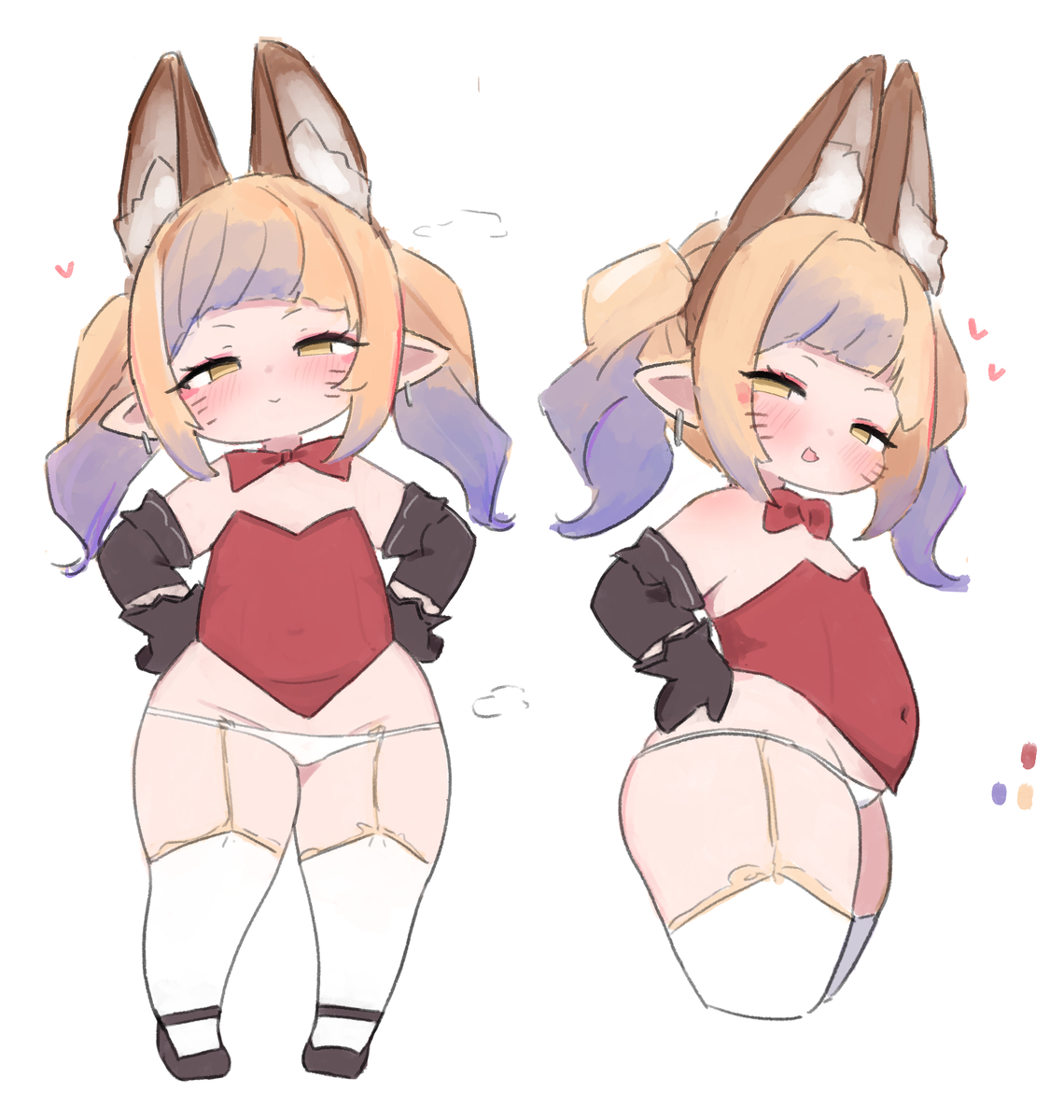 This is a pixiv picture whose title is skeb.