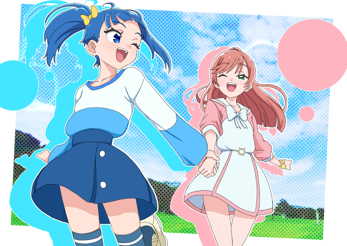 This is a pixiv picture whose title is 空虹ダイアリー.