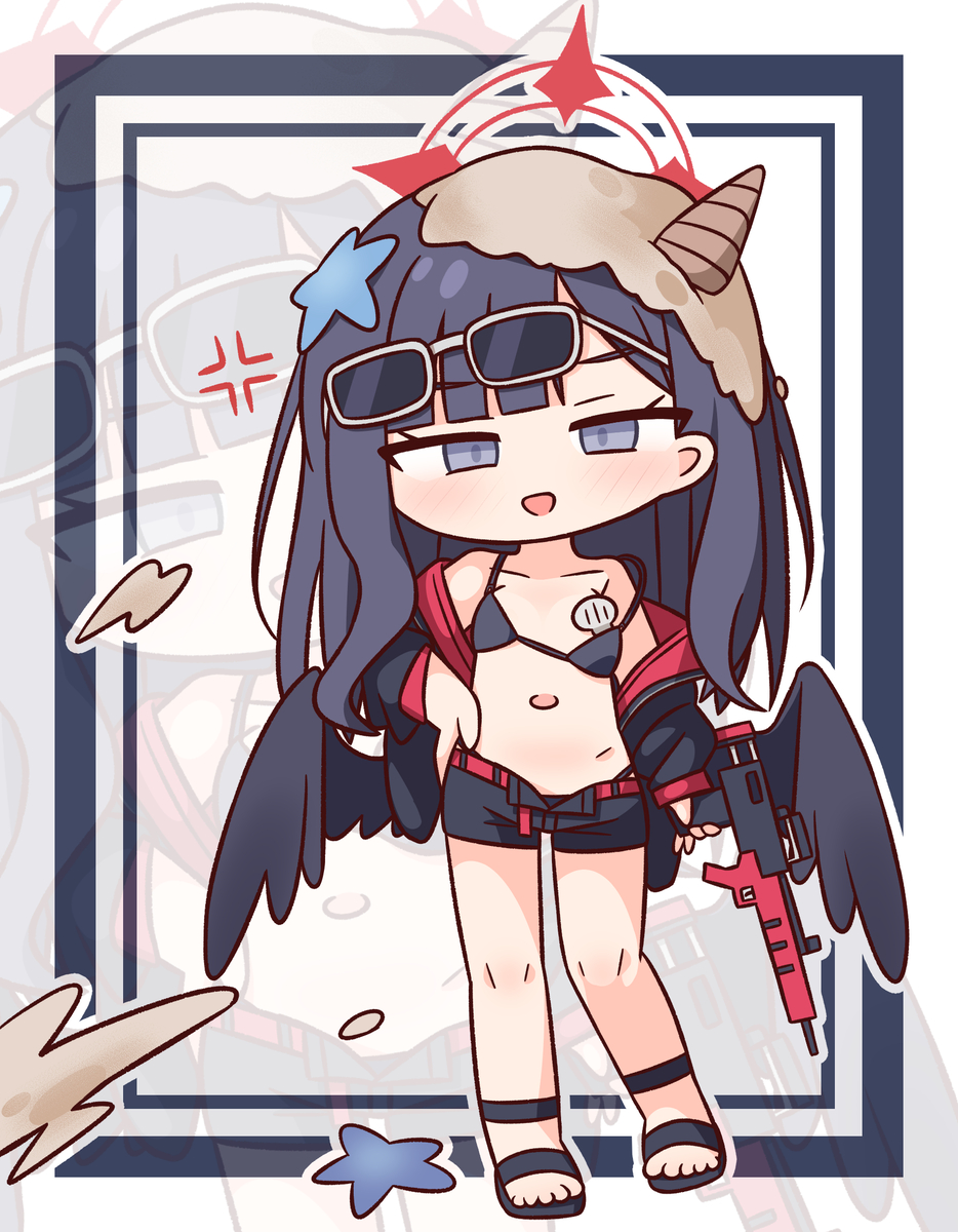 This is a pixiv picture whose title is 水着イチカ.